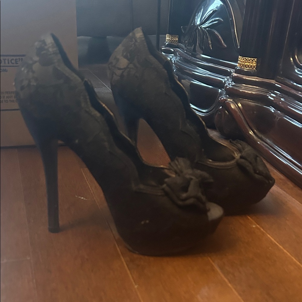 Elegant Black High Heels